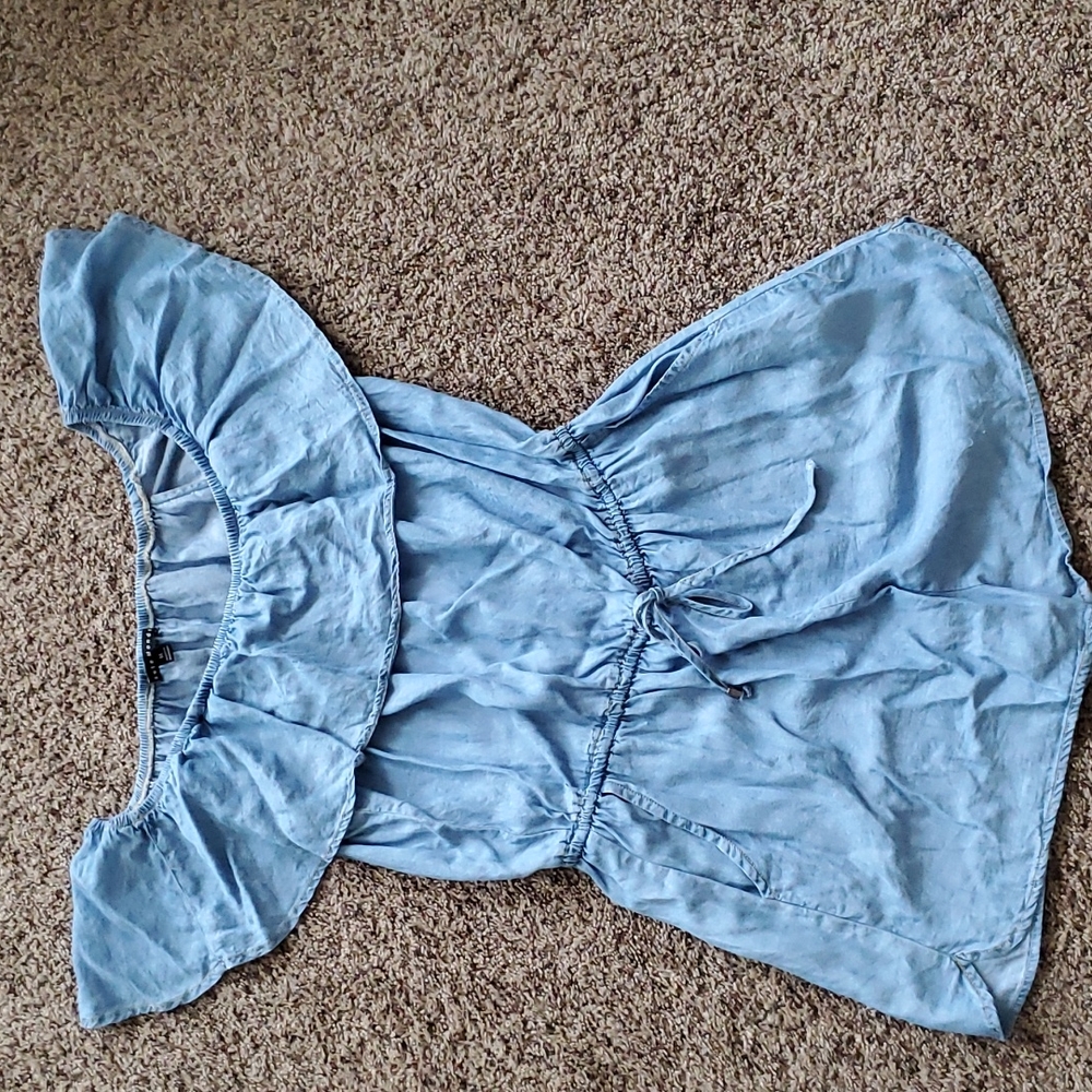 Women's Romper with ruffles detail